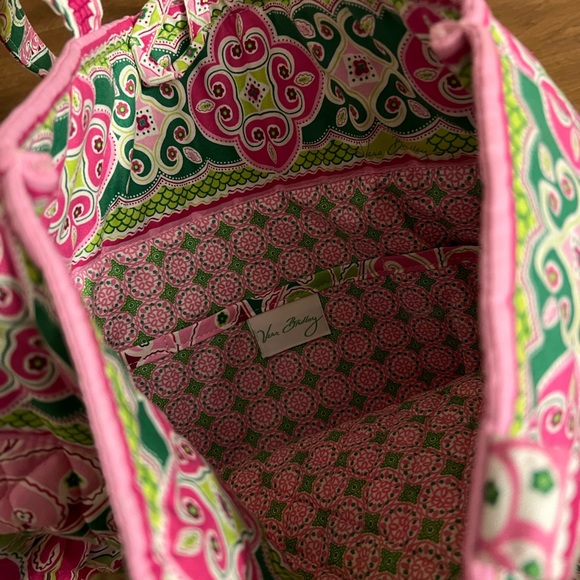 Vera Bradley pinwheel pink tote - Picture 5 of 8